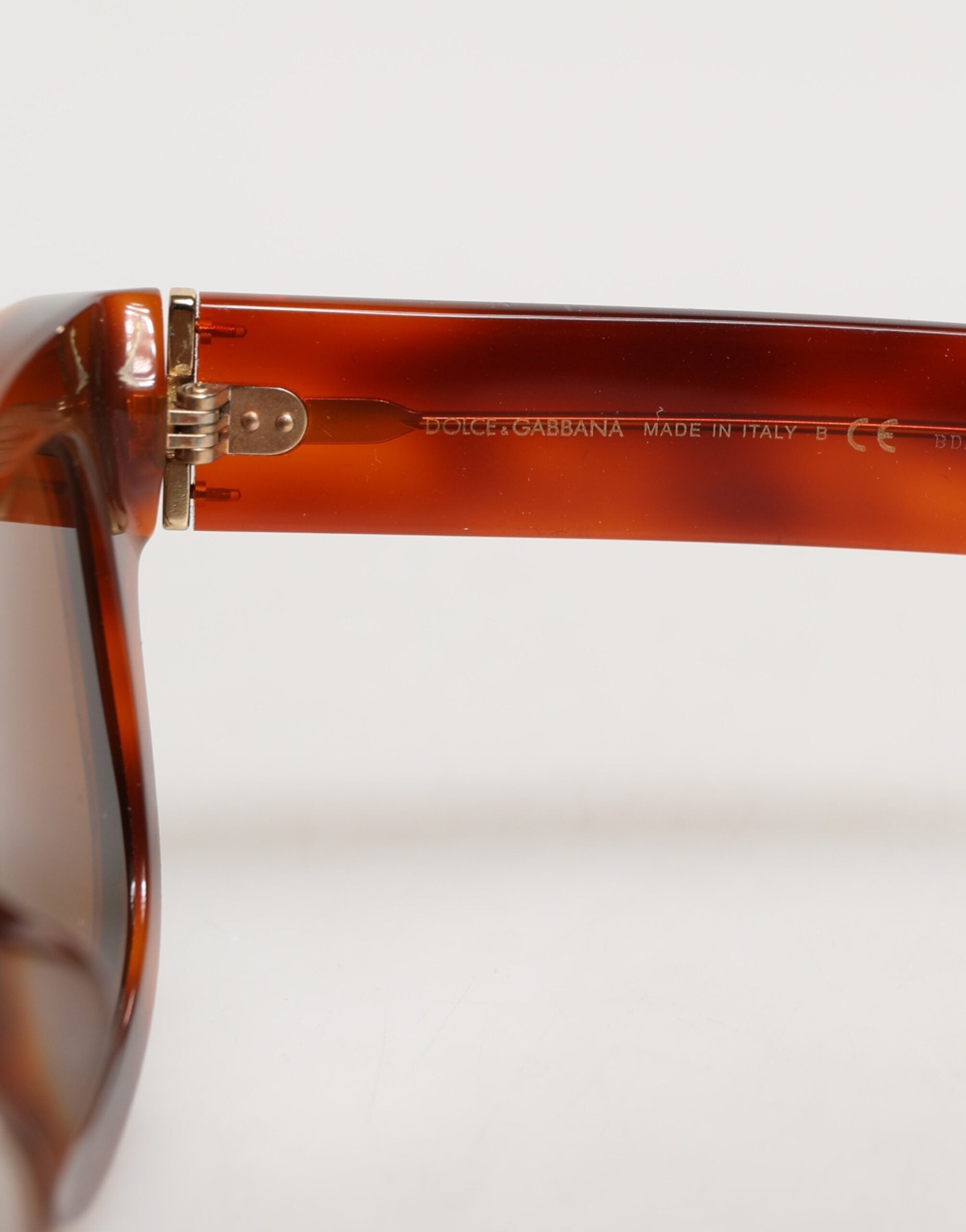 Dg4391 Green Brown Acetate Square Frame Unisex Sunglasses