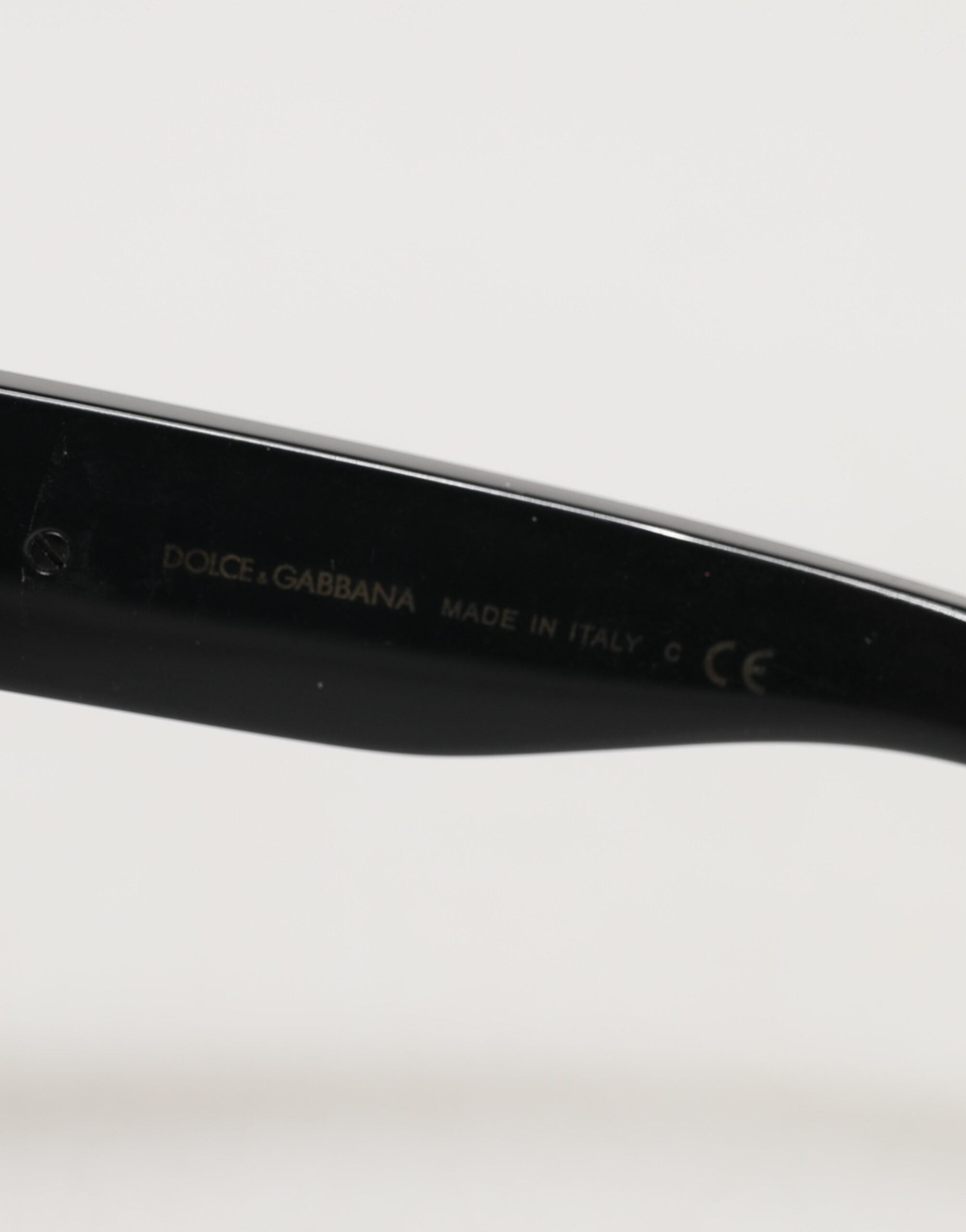 Dg6162 Shield Black Yellow White Polyamide Sunglasses