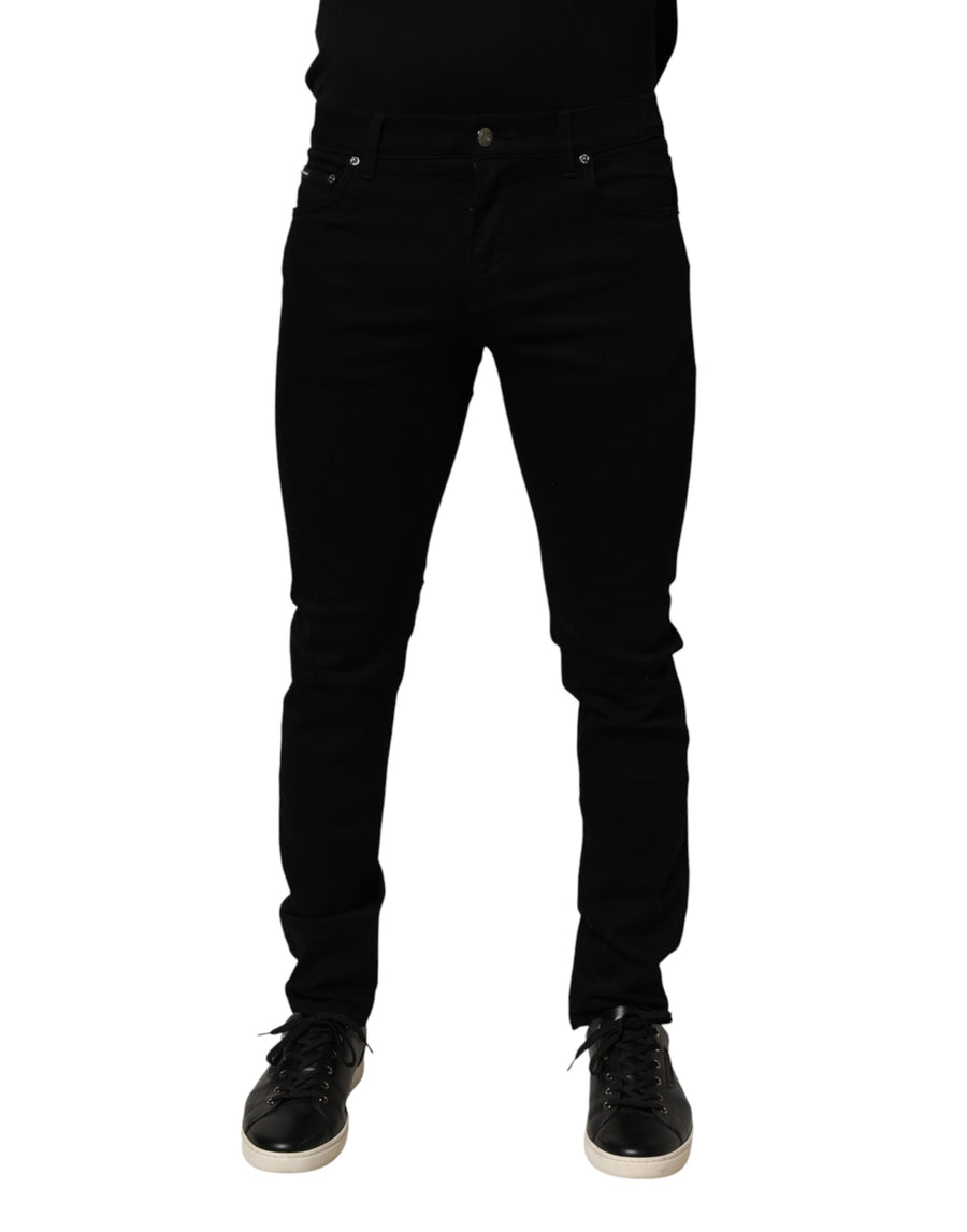Dolce & Gabbana 98% Cotton jeans in black
