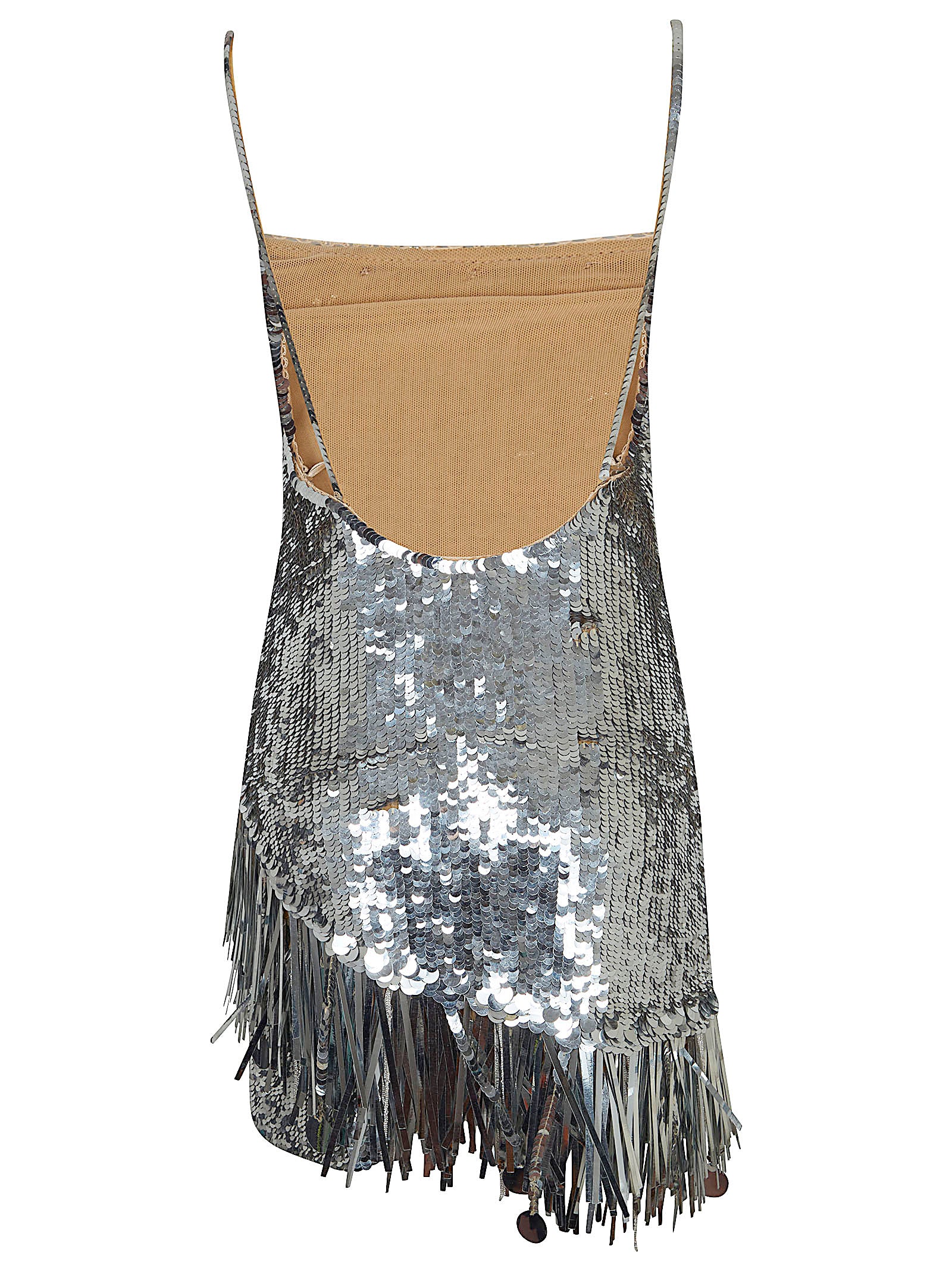 Jagger - Disco Mini Dress Metallic Pa Pvc Ea Abito