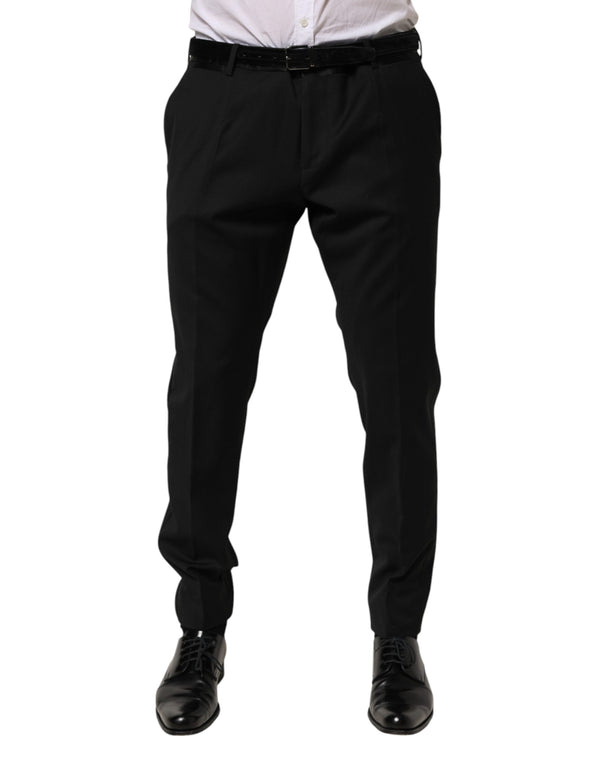 Dolce & Gabbana 88% Wool trousers in black