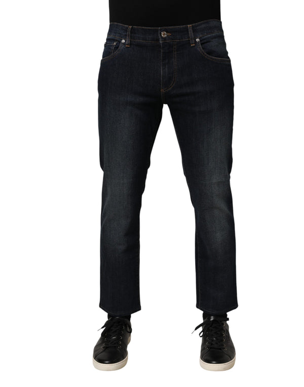 Dolce & Gabbana 98% Cotton jeans in navy