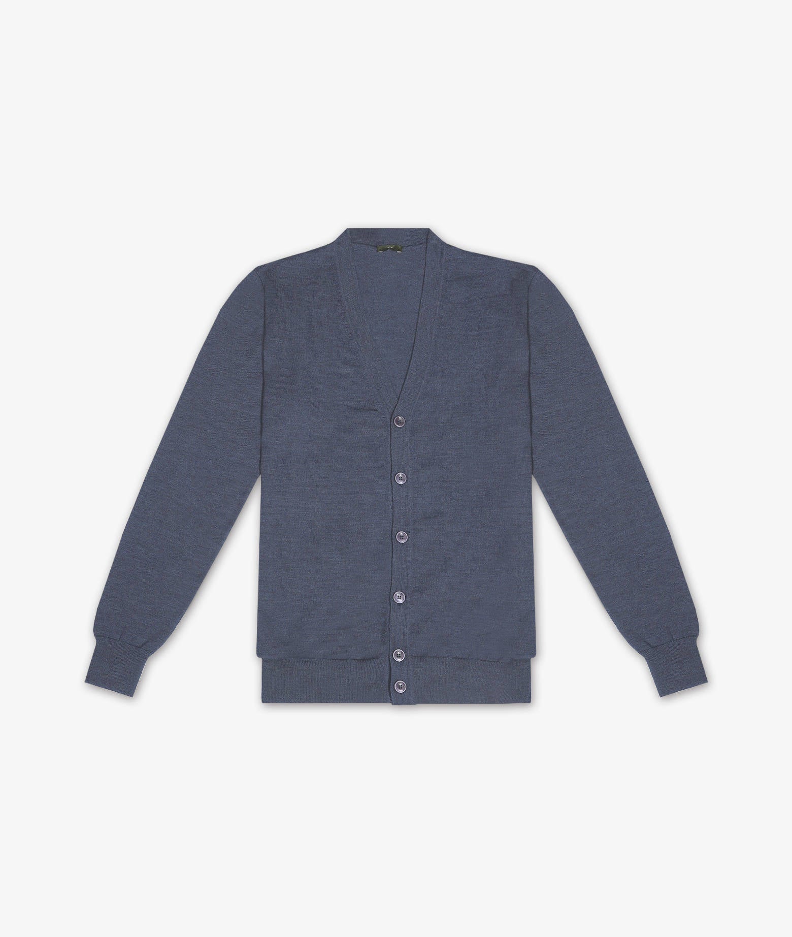 Cashmere And Silk Cardigan Ulaan Navy V Neck