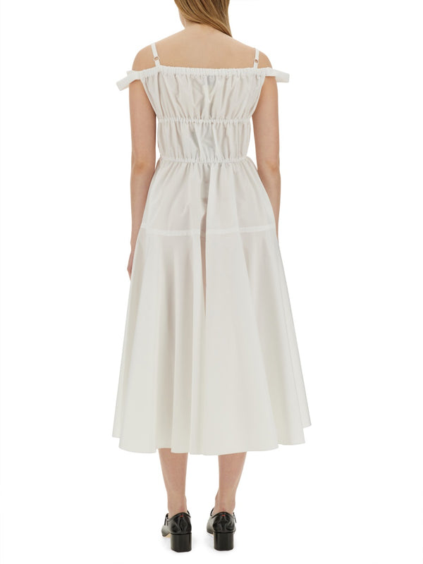 Long Dress White Polyester