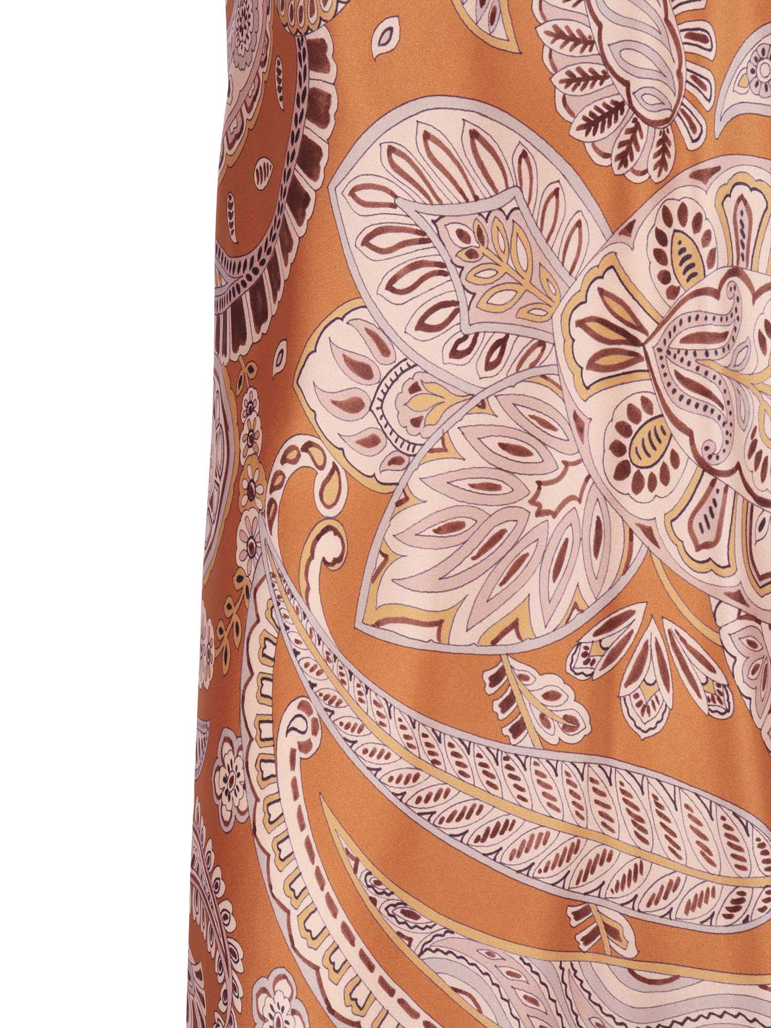 Dress Beige Silk Midi
