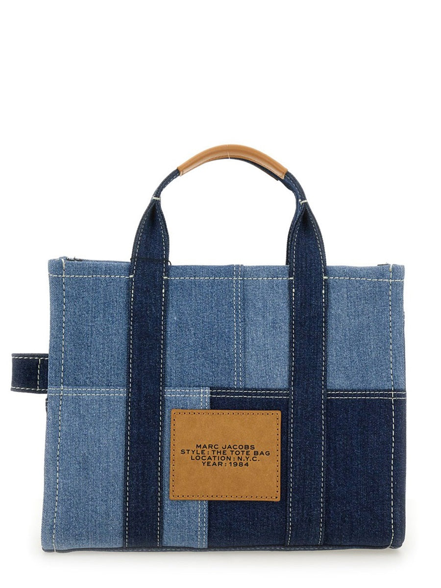 Tote Bag The Medium Denim Cotton + Spandex Handbags