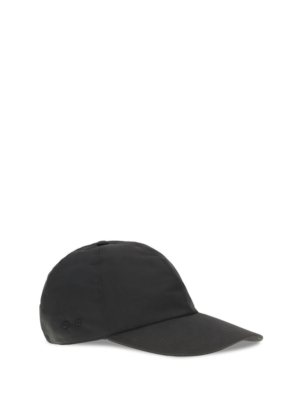 Logo Cap Black Polyester Hat