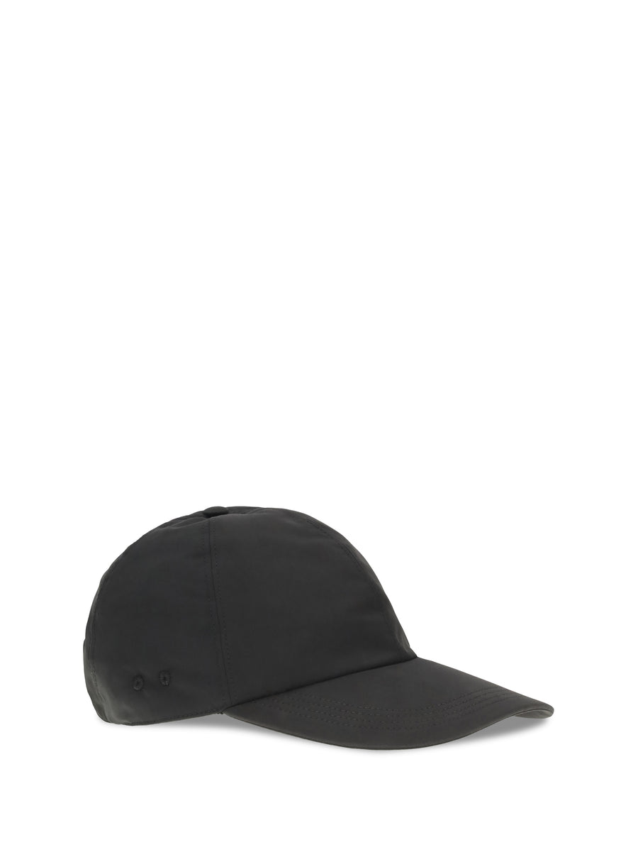 Logo Cap Black Polyester Hat