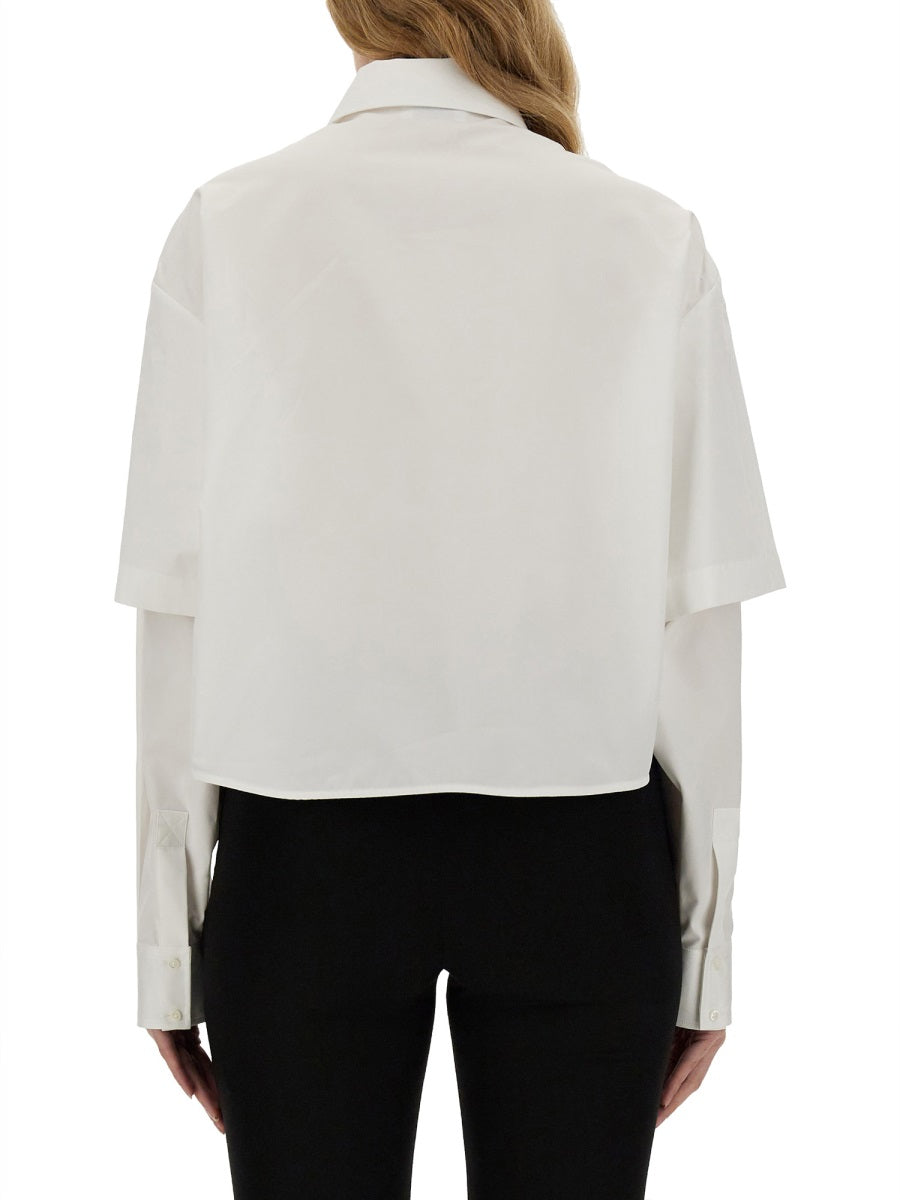 Poplin Shirt White Cotton