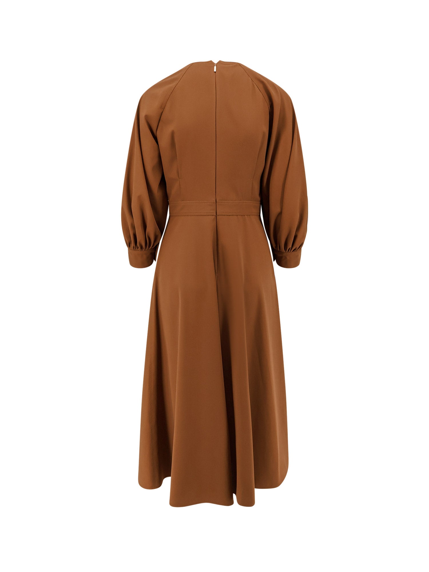 Max Mara Dresses Brown Cotone