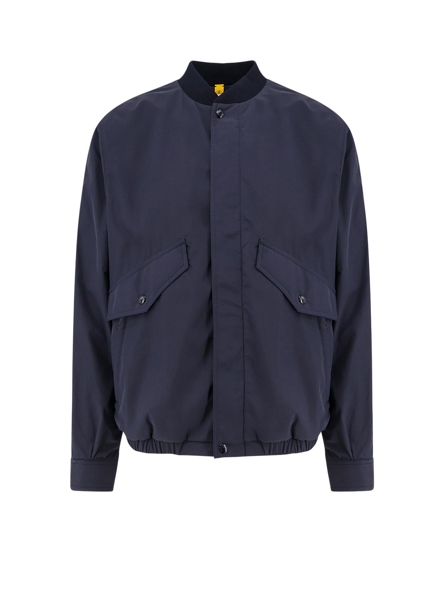 MONCLER GENIUS Jackets Blue Poliestere Cotone
