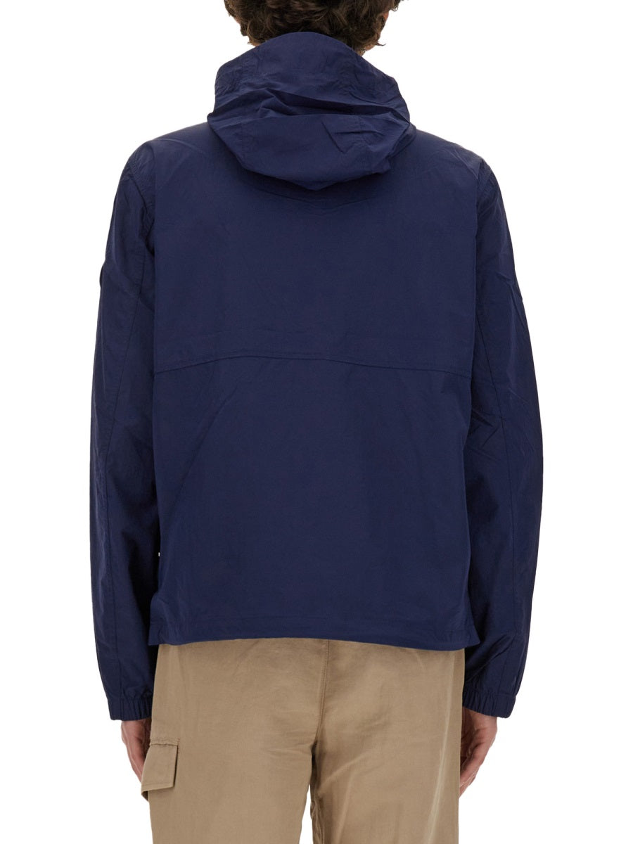 Nylon Jacket Blue Polyamide