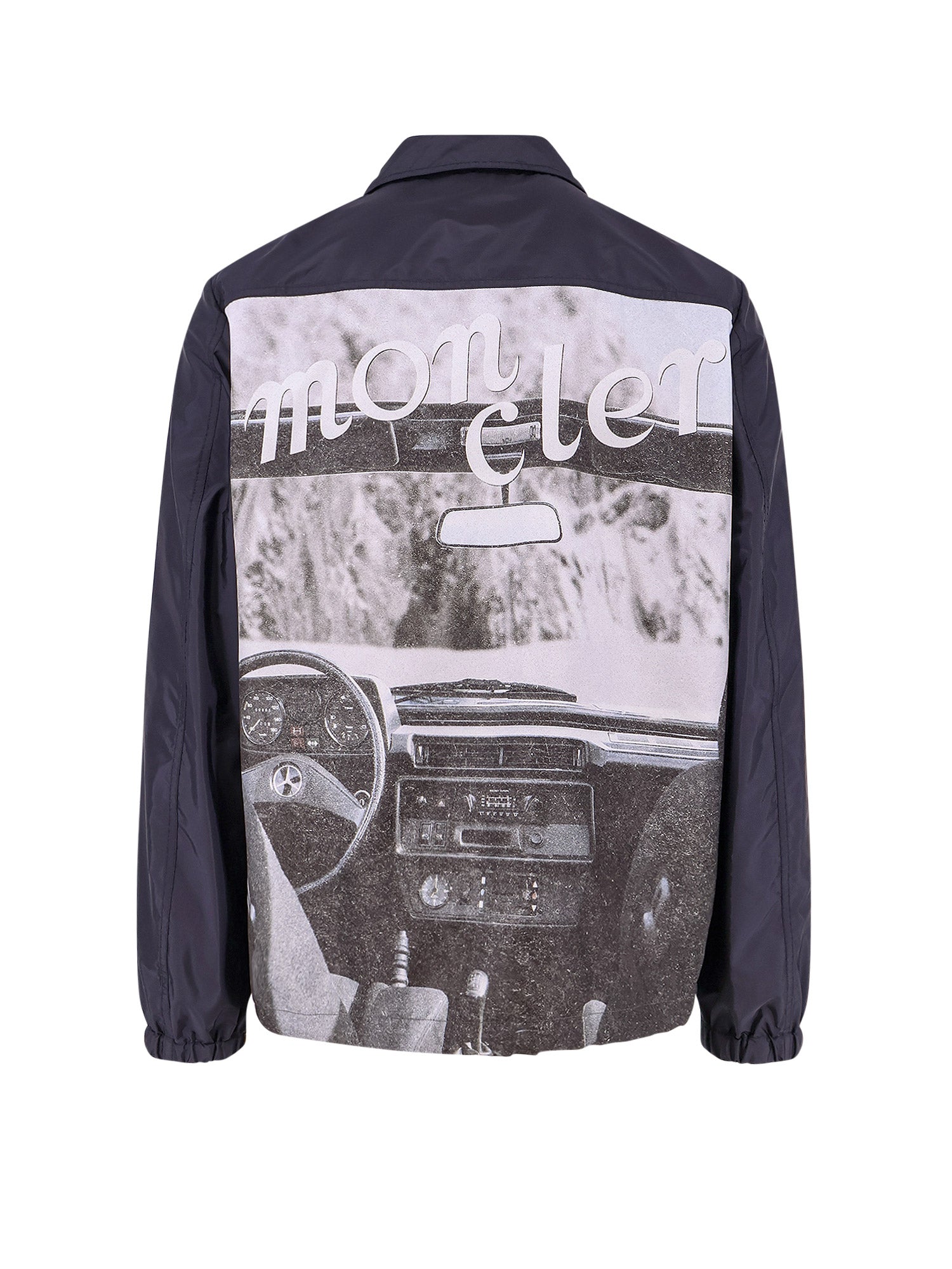 MONCLER GENIUS Jackets Blue Poliammide