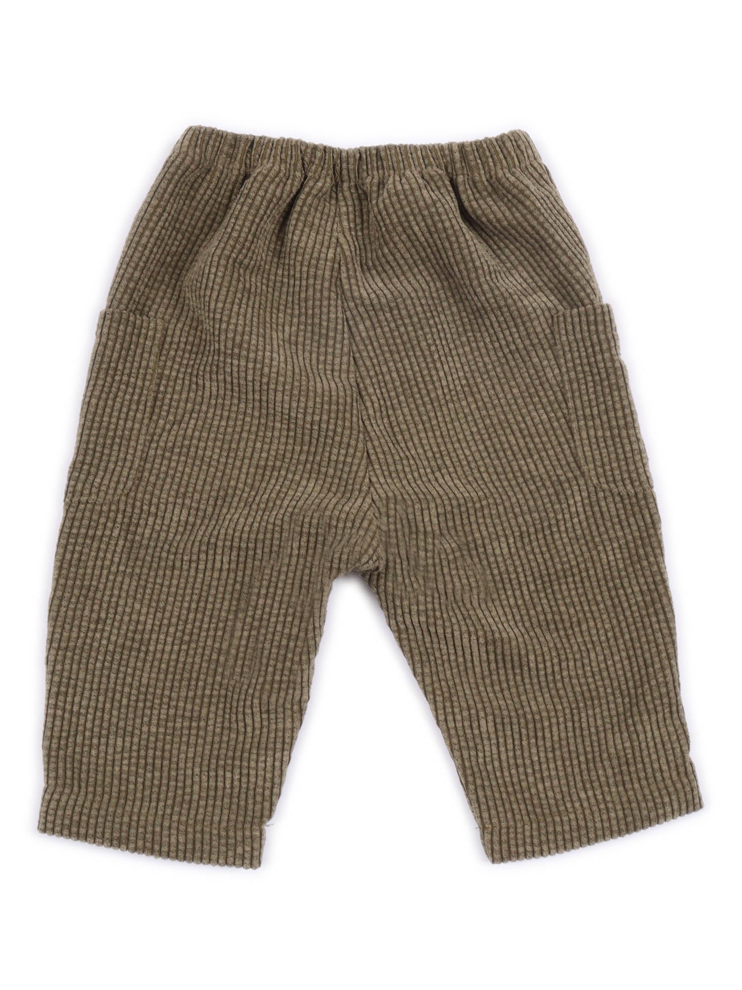 Pants Green Polyamide Polyester Elastane