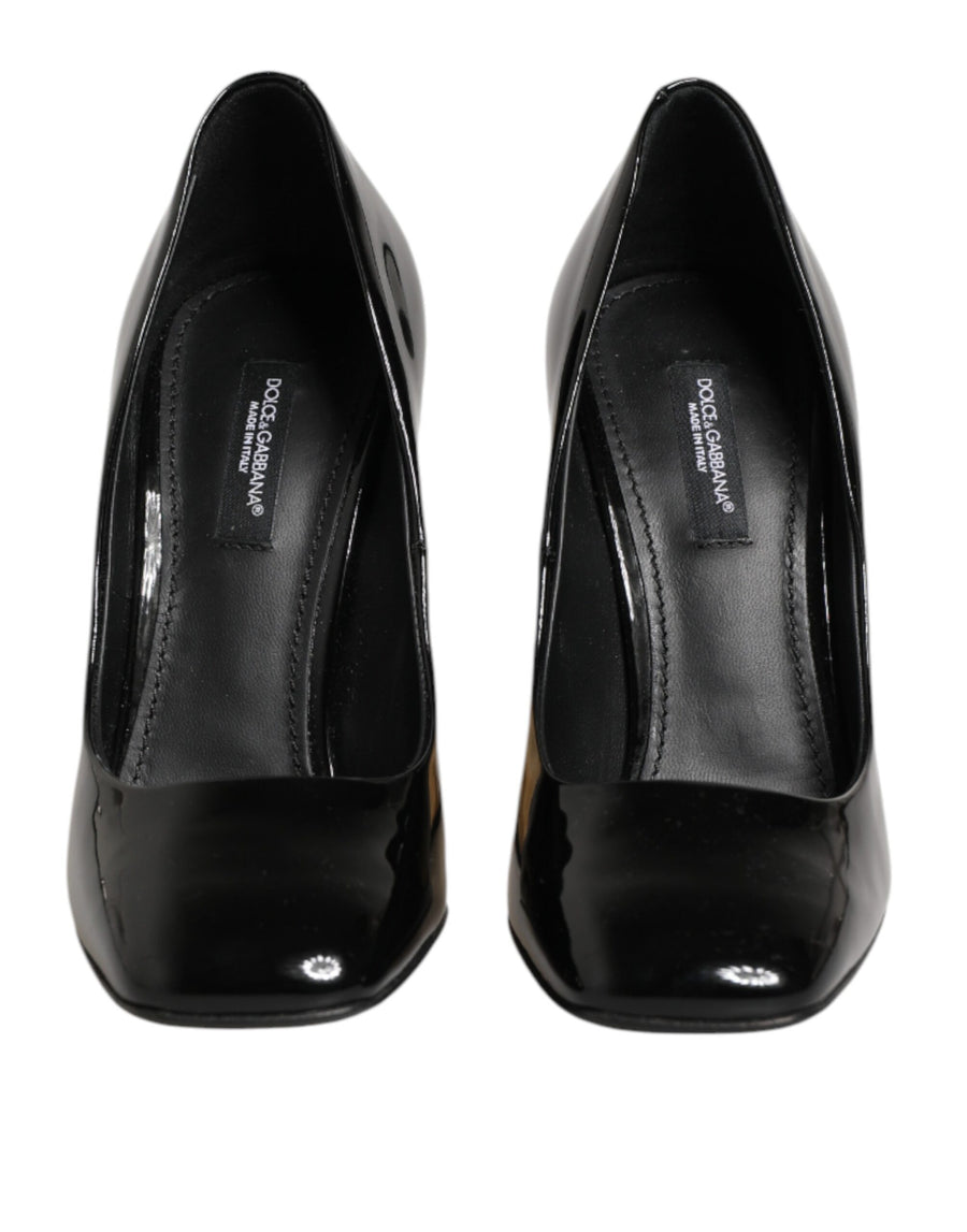 Dolce & Gabbana 100% Calf leather upper pump in black