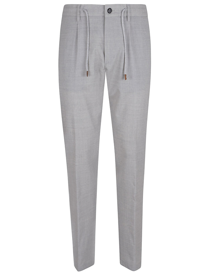 Pantaloni - Pants Grey Wool Elastam