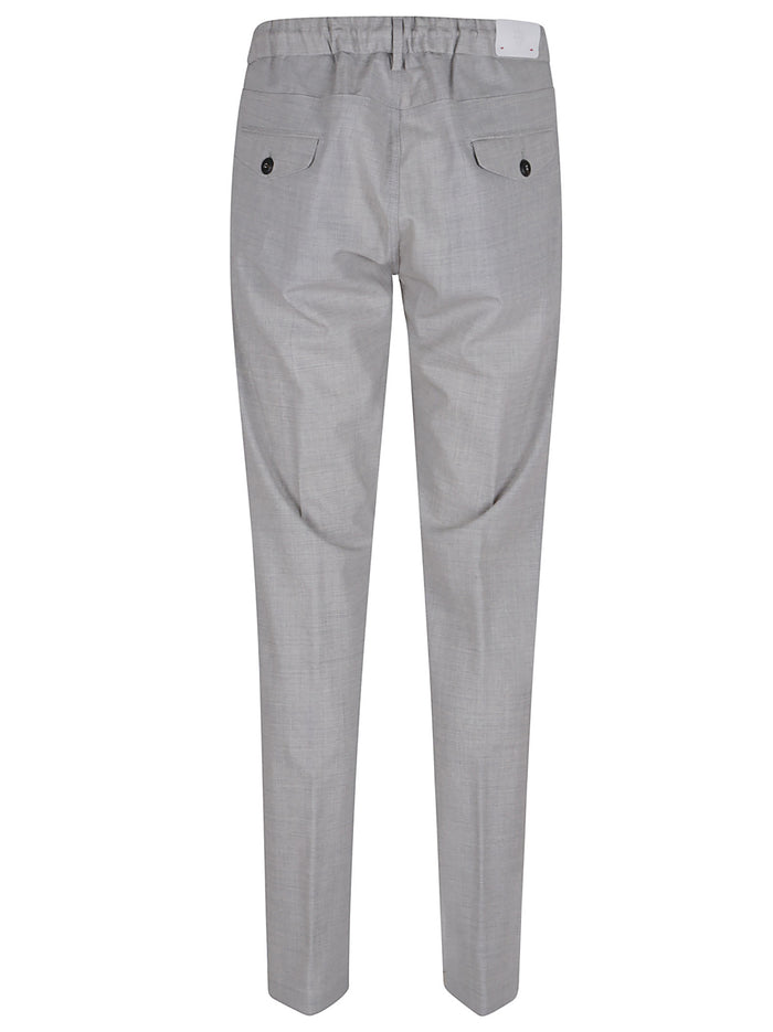 Pantaloni - Pants Grey Wool Elastam