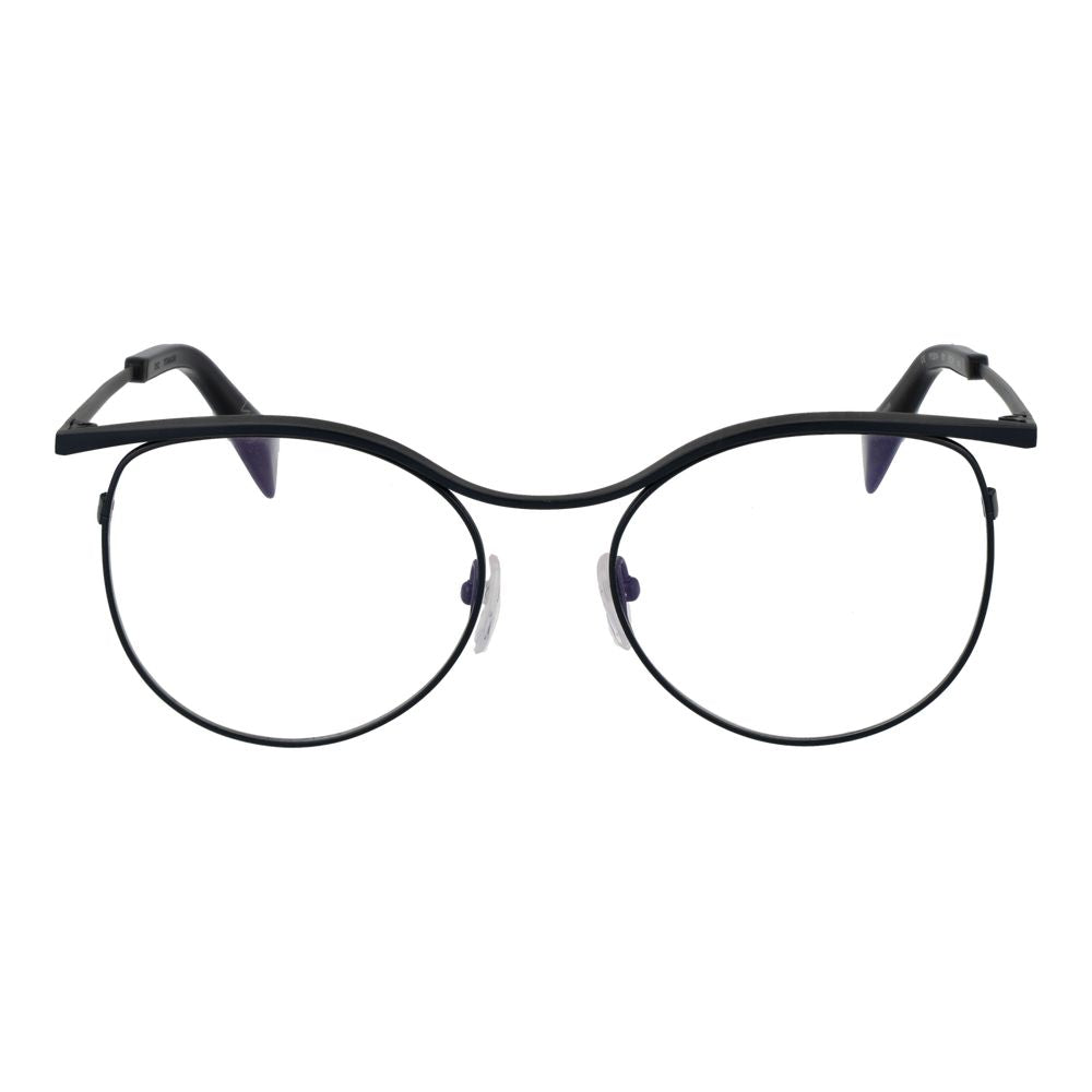 Black Metal Glasses (frames) Accessory