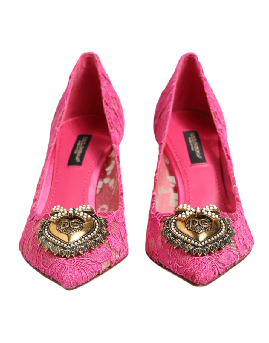 Dolce & Gabbana 30% Cotton pump in pink