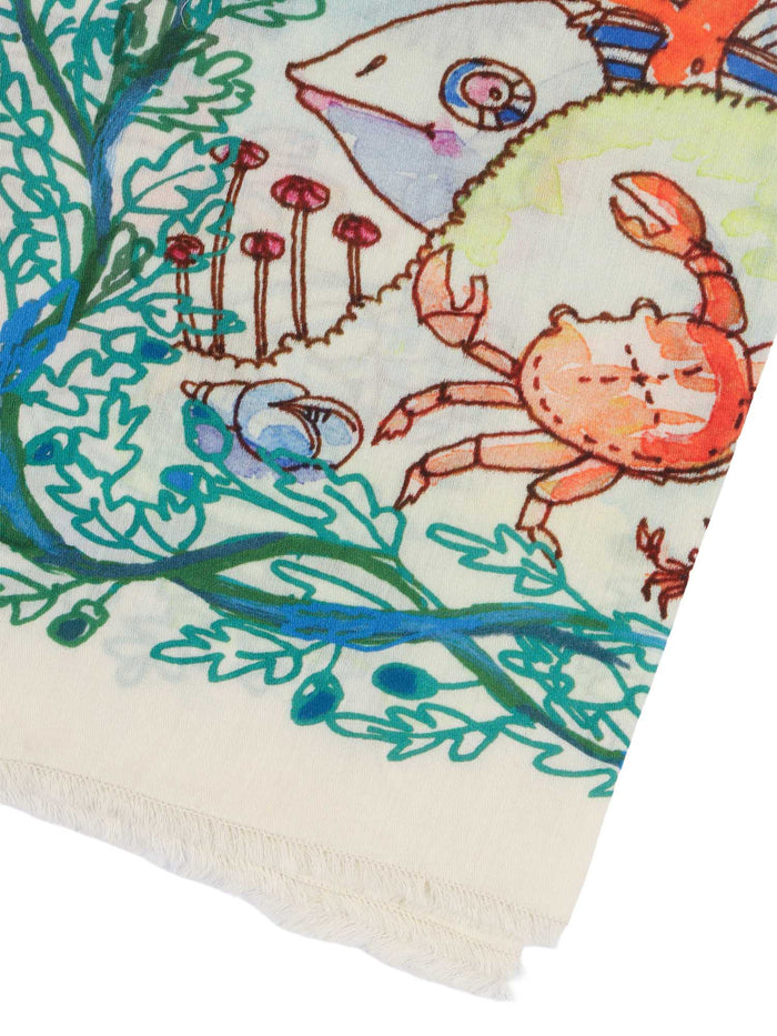 Little�summer 70x70 Scarf Cotton