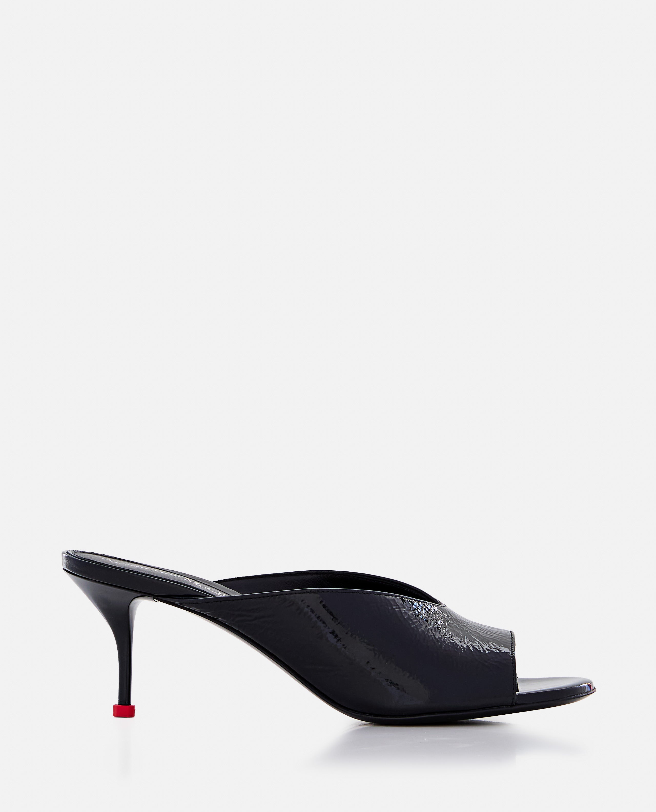 Alexander McQueen With Heel Black Calf Leather