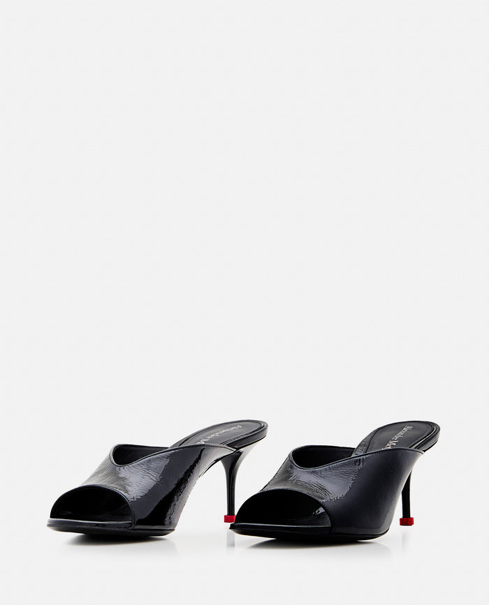 Alexander McQueen With Heel Black Calf Leather