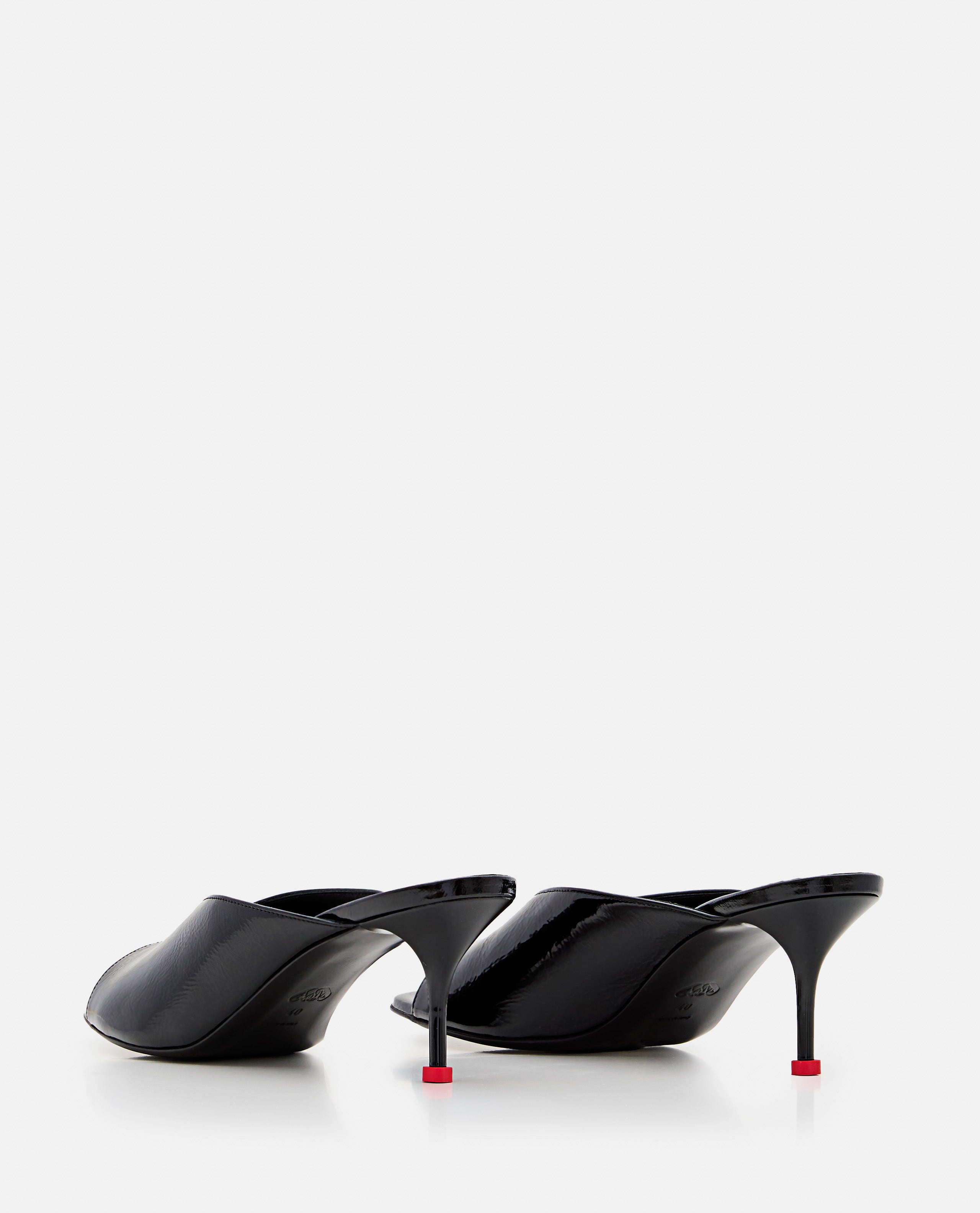 Alexander McQueen With Heel Black Calf Leather