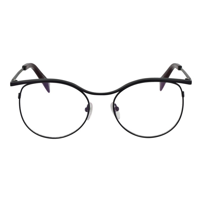 Black Metal Glasses (frames) Accessory
