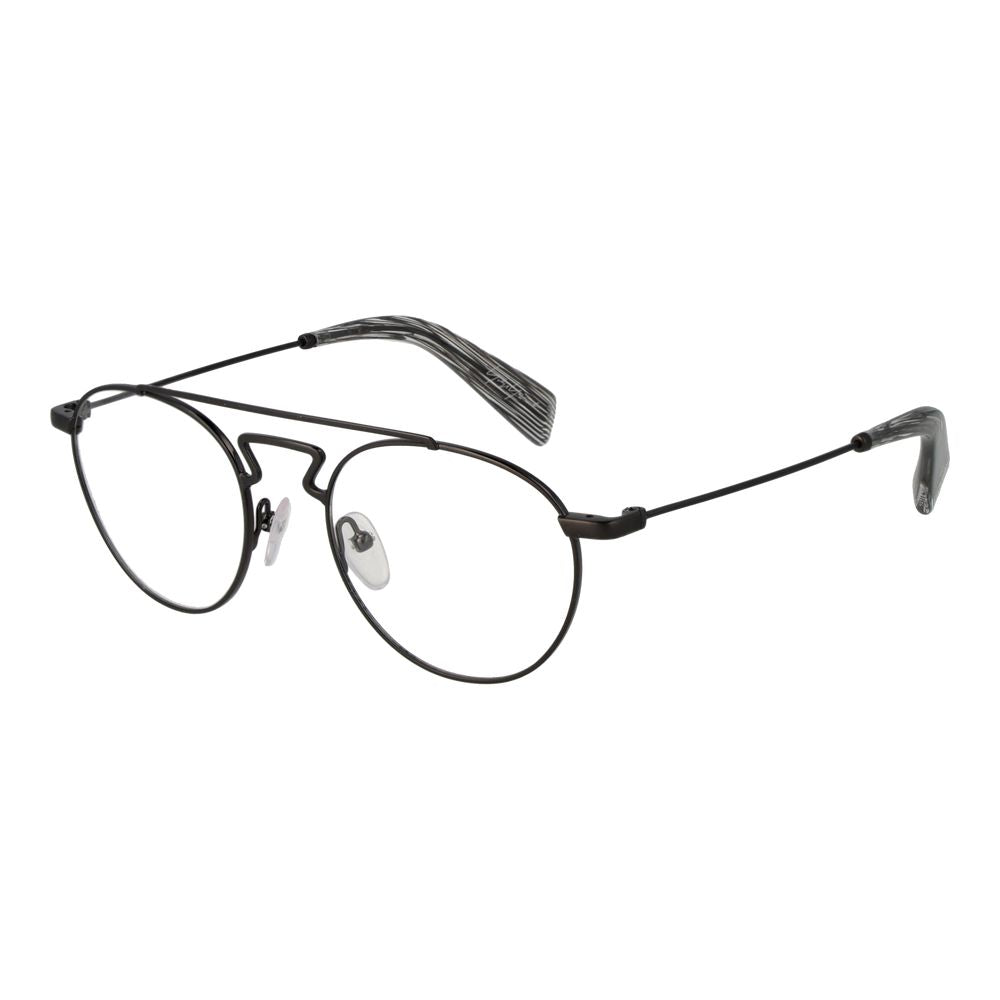 Black Metal Glasses (frames) Accessory