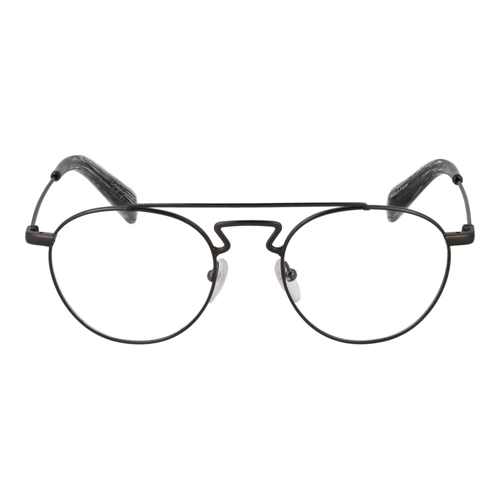 Black Metal Glasses (frames) Accessory