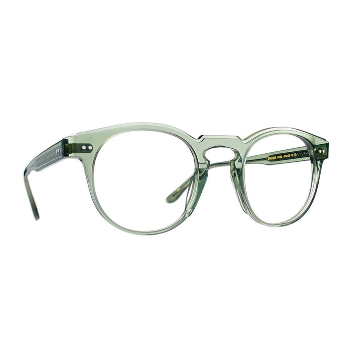Talla Ghello 9104 Verde Trasparente Acetate Occhiali Da Vista
