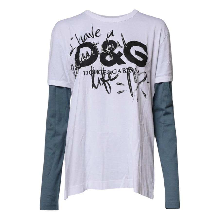 Dolce & Gabbana 100% Cotton t-shirt in white