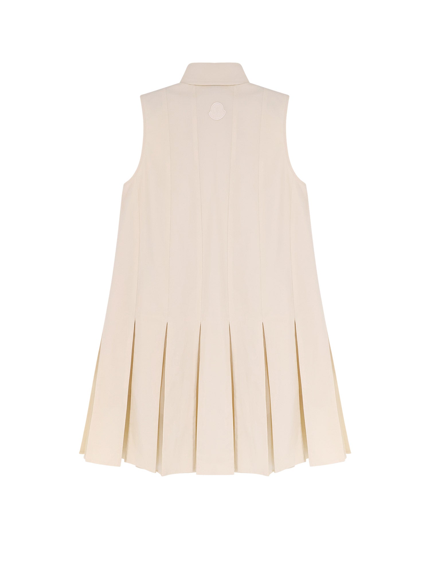 Moncler Dresses Beige Cotone/seta