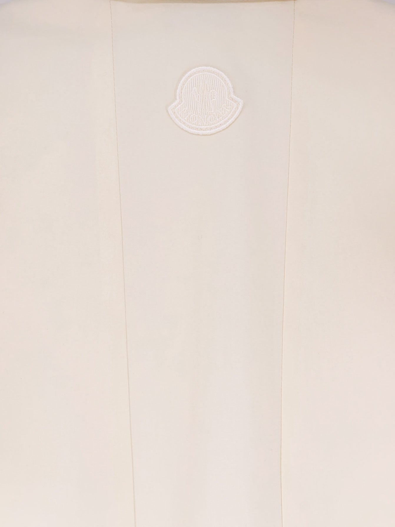 Moncler Dresses Beige Cotone/seta