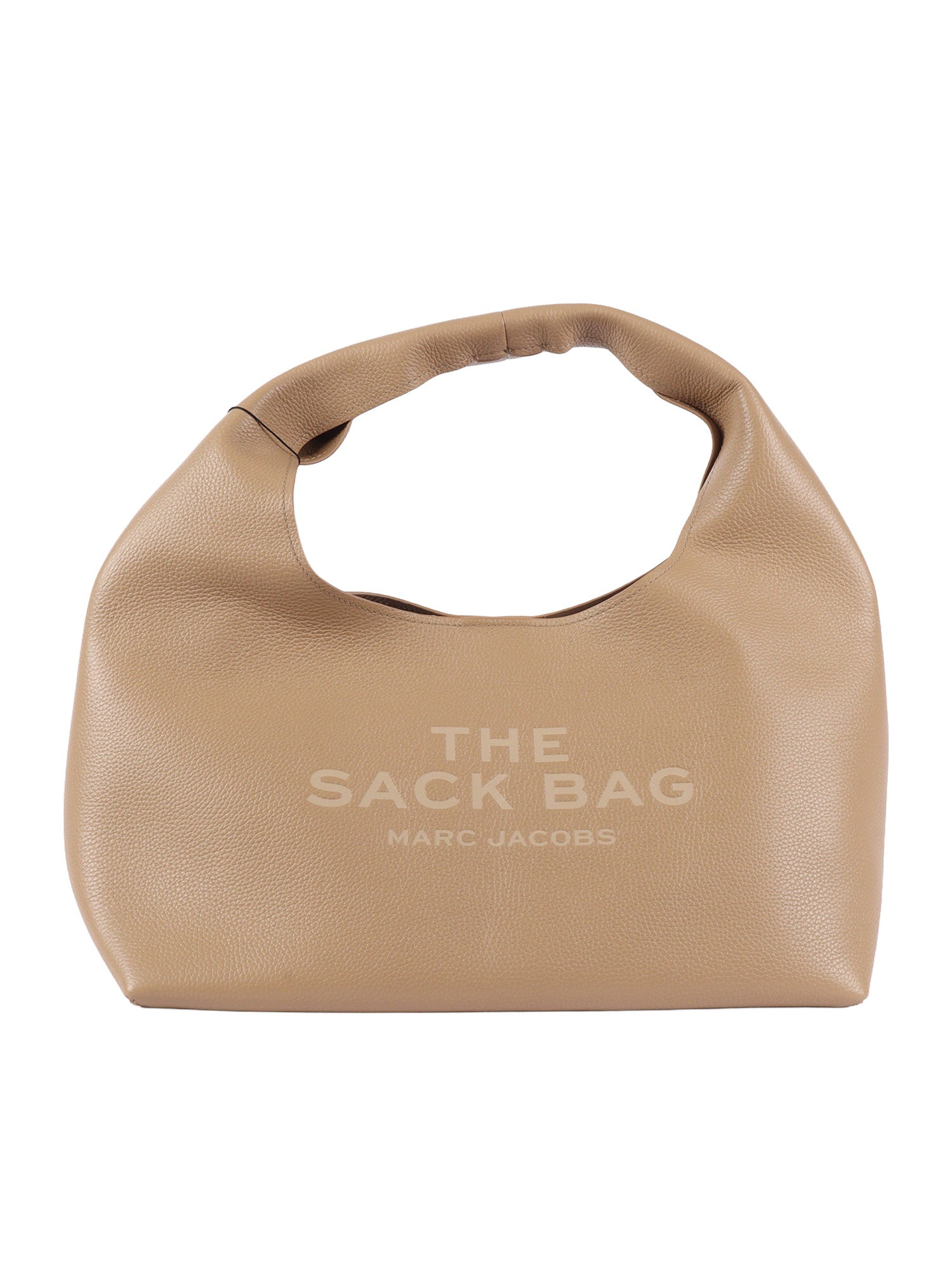 THE SACK Camel Cow Leather Shoulder Bag