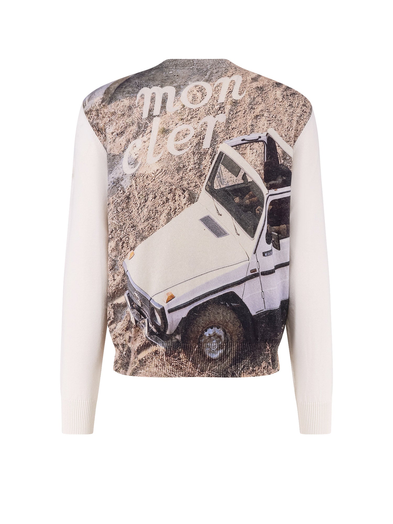 MONCLER GENIUS Sweaters White Cotone
