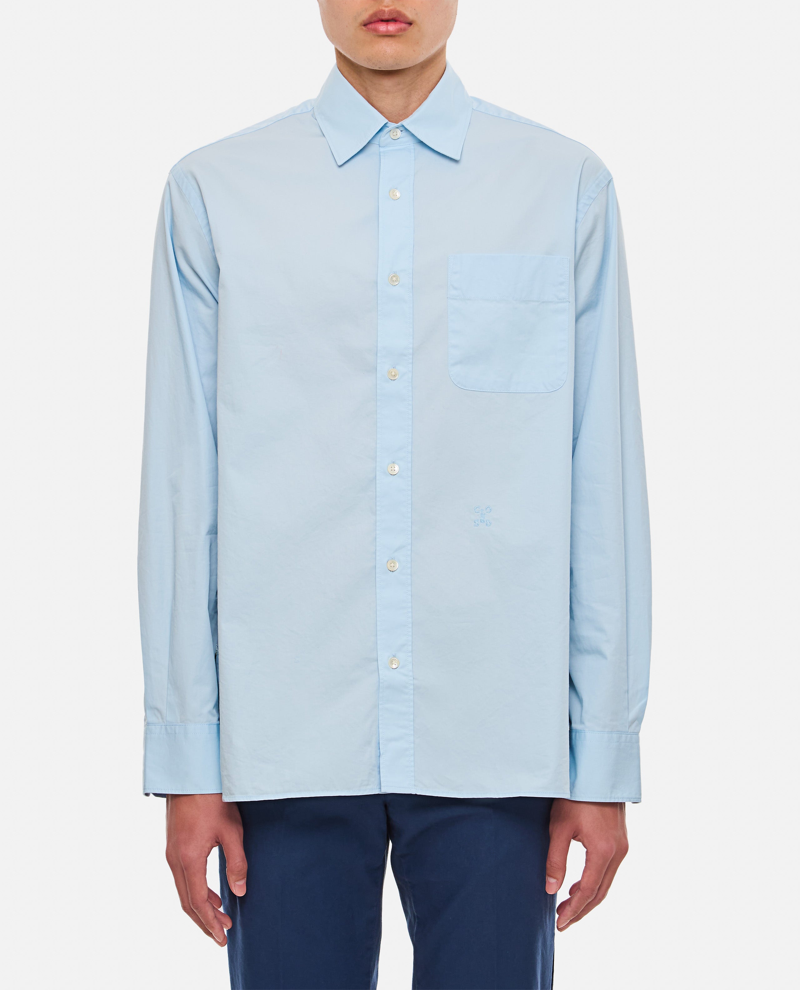 Closed Shirts Clear Blue