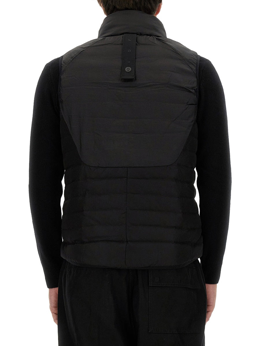 Padded Vest Black Nylon Waistcoats & Gilets