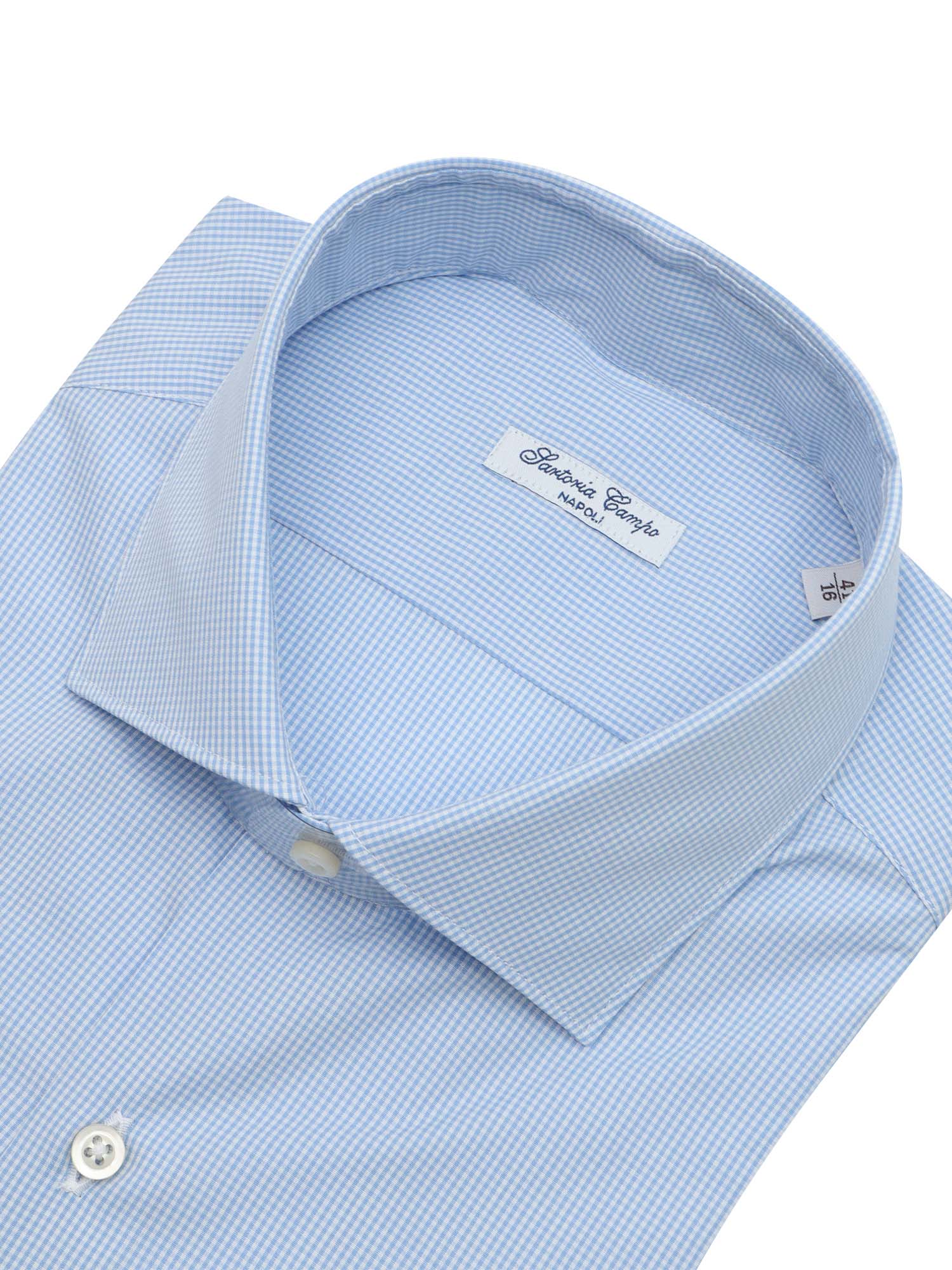 MAN SHIRT Light Blue Cotton