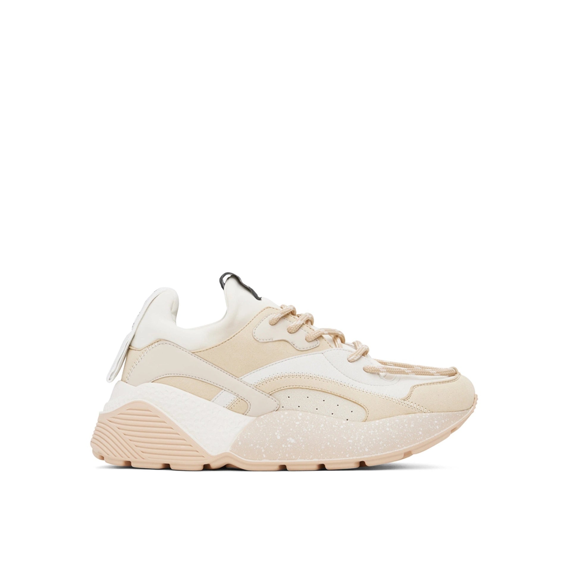 Pastel Multicolor Eclypse Sneakers Yellow Faux Leather