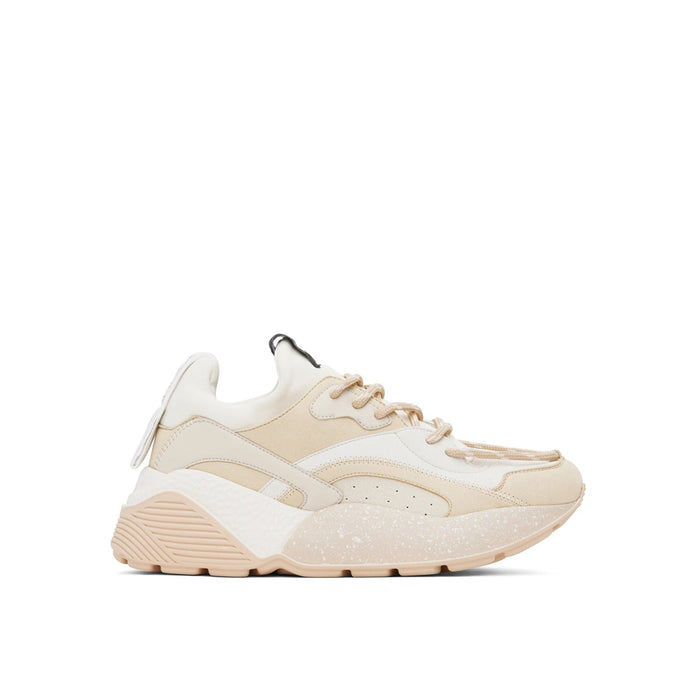 Pastel Multicolor Eclypse Sneakers Yellow Faux Leather