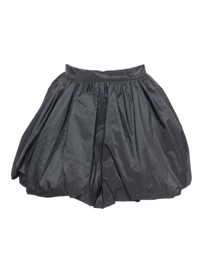 Black Baloon Skirt