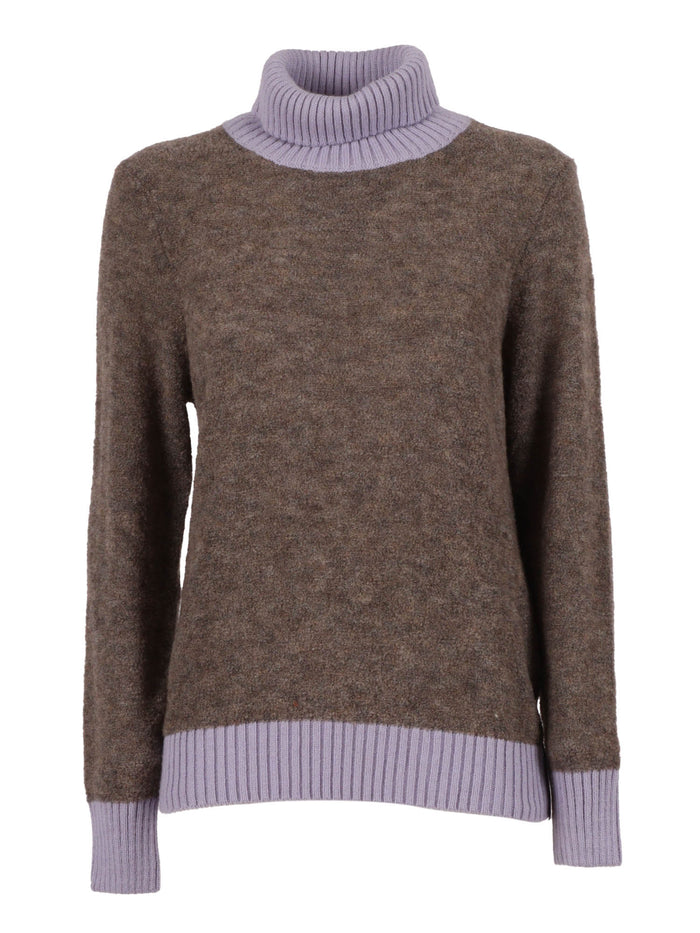 Grazay Sweater Brown Crewneck