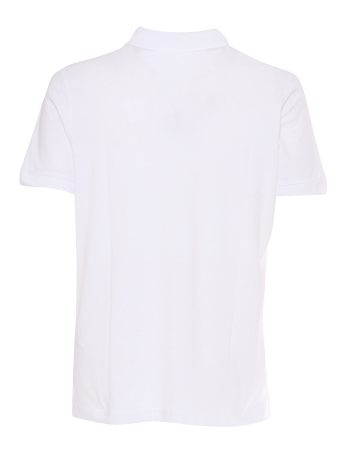 PIQUET STRETCH POLO White Cotton Elastane Shirt
