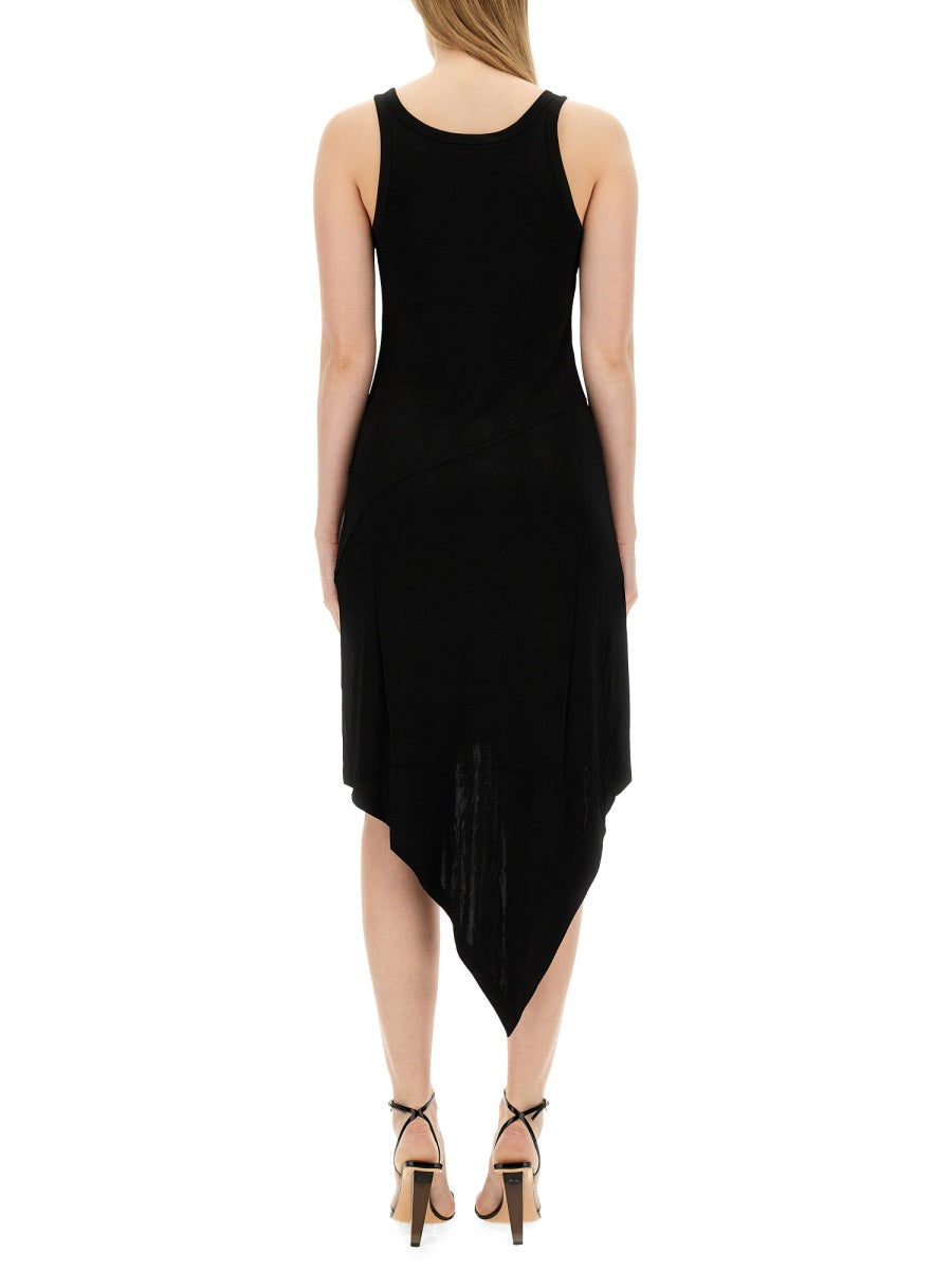 Jersey Camisole Dress Black Viscose