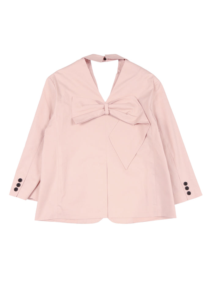 JACKET GABARDINE Pink Cotton Elastane Lining