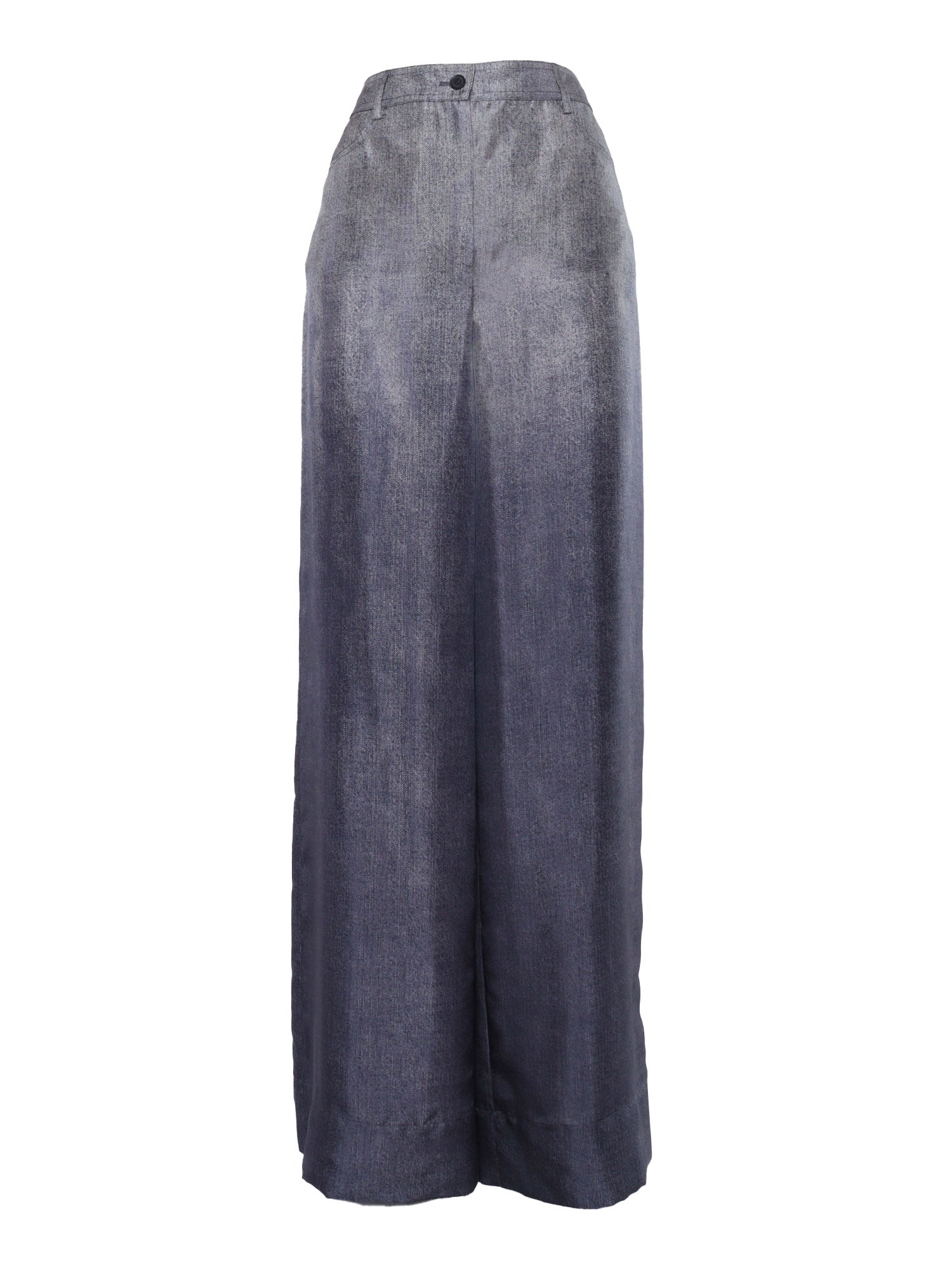 Grey Silk Pants