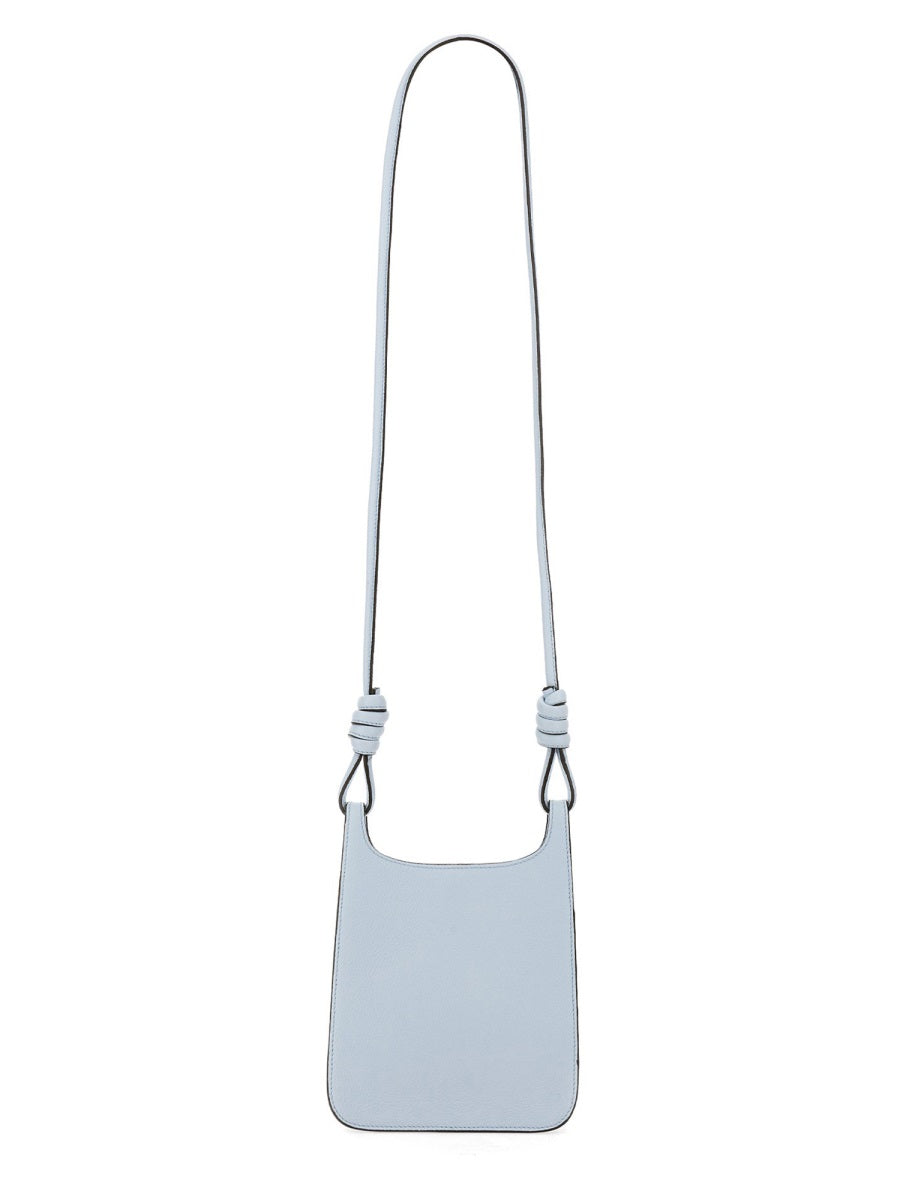 Hobo Bag Himmel Baby Blue Cowhide Shoulder
