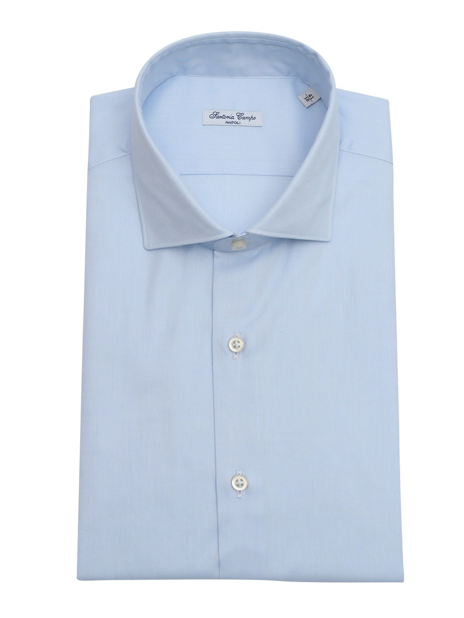 MAN SHIRT Light Blue Cotton
