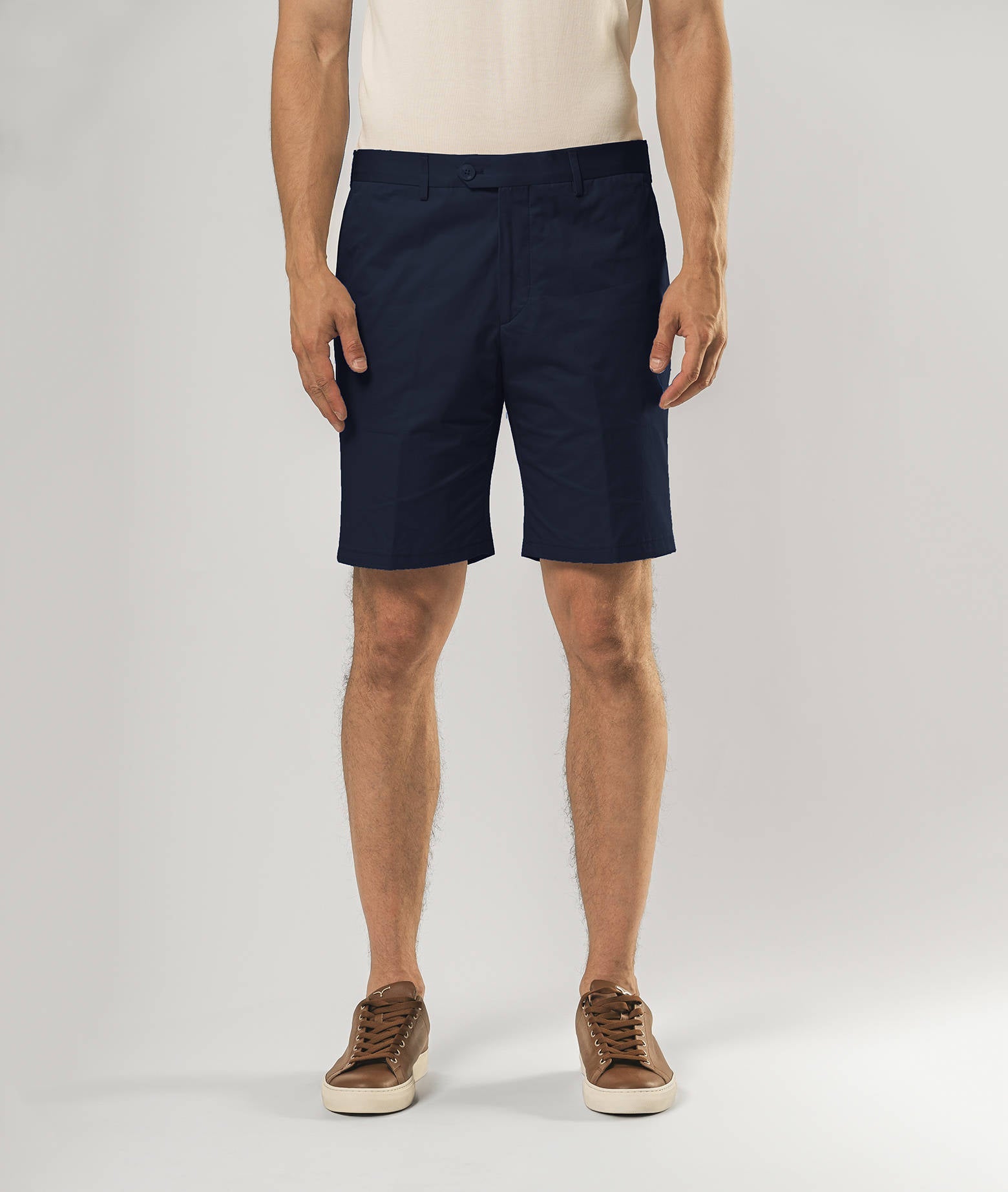 Cotton Shorts Poltu Quatu White